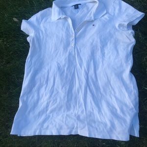 Tommy Hilfiger white polo